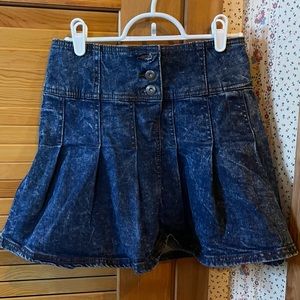 Acid-wash Jean Skirt Sz. 1 XS